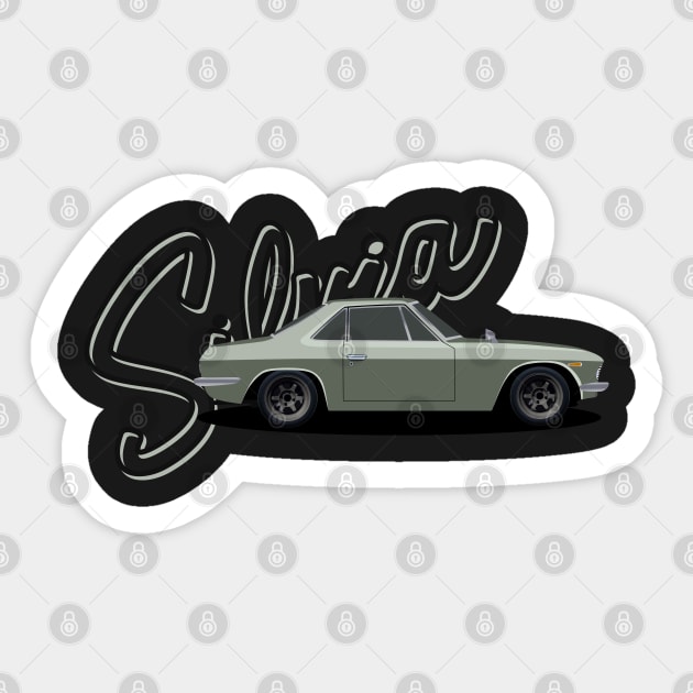 Silvia CSP311 Sticker by AutomotiveArt